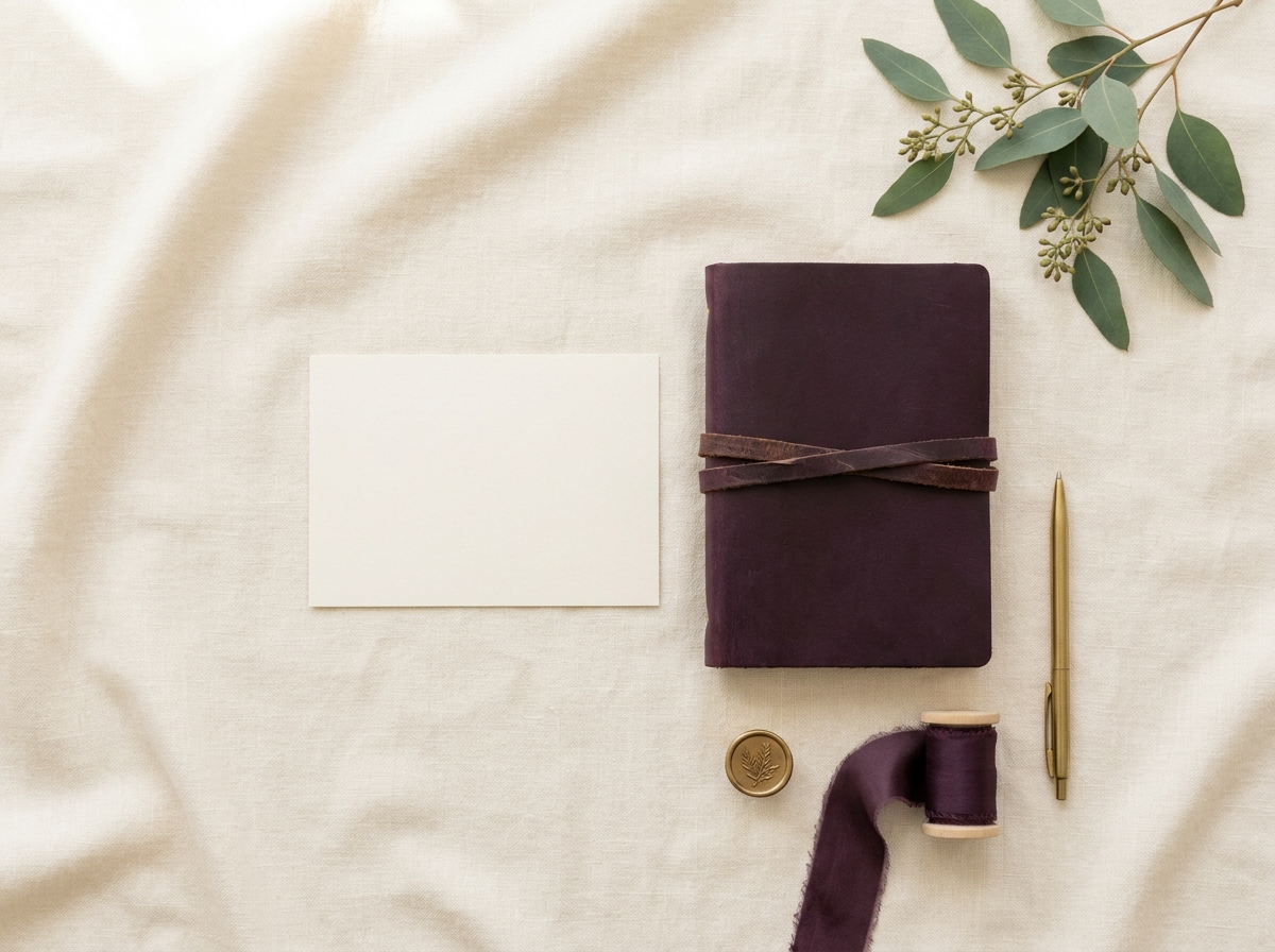 Strukturierte Planungsunterlagen, Journal und Stift